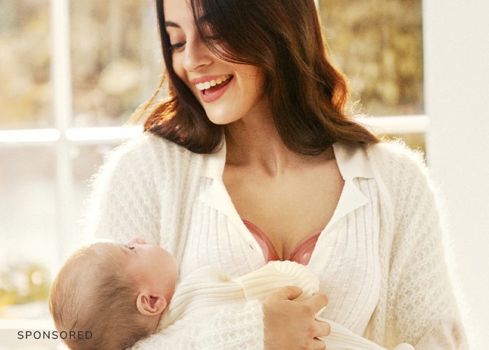 Momcozy W1 Warm-Massage Wearable Breast Pump