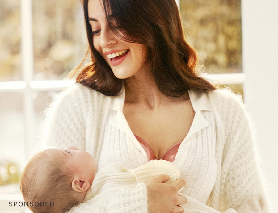 Momcozy W1 Warm-Massage Wearable Breast Pump