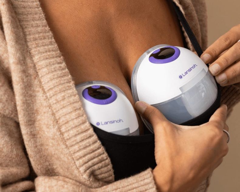 Lansinoh Discreet Duo Wearable Breast Pump