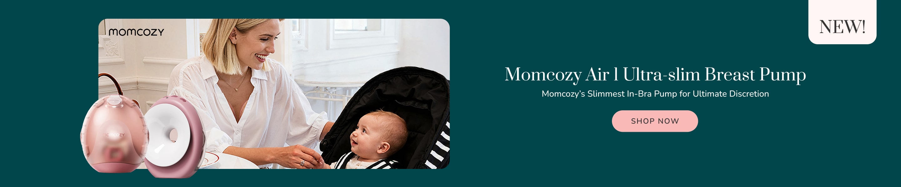 Momcozy Air 1 Ultra-Slim Wearable Breast Pump