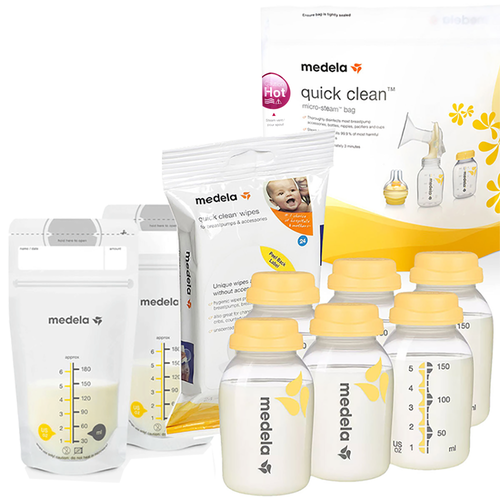 Medela Quick Clean Breast Pump and Accessories Wipes - 40 count