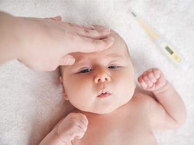 Breastfed baby sick with sales cold